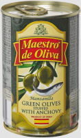 Оливки Маэстро дэ Олива зелені з тунцем 300г