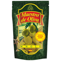 Оливки Maestro de Oliva зелені з/к 190 г