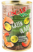 Оливки Oscar фаршировані креветкою 300г