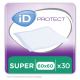 Пелюшки гігієнічні iD Protect Super 60х60см 30шт
