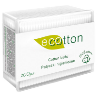 Ватні палички гігієнічні Ecotton, 200 шт.