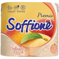 Туалетний папір Soffione Premio Delicate Peach, 4 шт.
