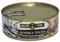 Печінка тріски Baltic Fish натуральна 240г