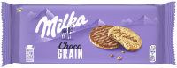 Печиво Milka Choco Grain з вівсяними пластівцями в шоколаді 126г