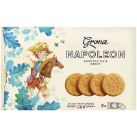 Печиво Grona Наполеон пряжене молоко 290г