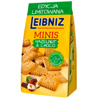 Печиво Leibniz Minis шоколад фундук 100г