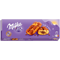 Печиво Milka Soft&Choc біск.з шокол.нач./шм.мол.шок 175г