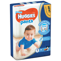 Підгузники-трусики Huggies для хлопчиків 3 5-11кг 58шт.