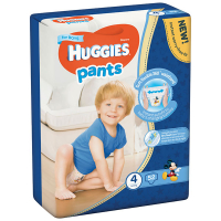 Підгузники-трусики Huggies для хлопчиків 4 9-14кг 52шт.