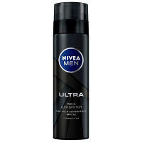 Піна для гоління Nivea Men Ultra з активним вугіллям, 200 мл