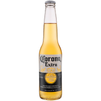 Пиво Corona Extra світле пастеризоване 4.5% с/б 0.33л