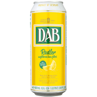 Пиво Dab Radler світле нефільтроване 3% з/б 0.5л
