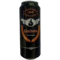 Пиво Edelbrau Schwarzbier темне ж/б 0.5л