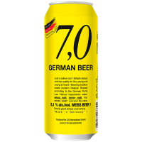 Пиво 7,0 German Weiss beer пшеничне світле нефільтроване 5.1% 0,5л з/б