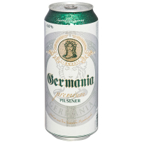 Пиво Germania Premium Pilsener Німеччина ж/б 0,5л