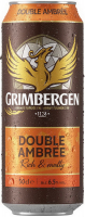 Пиво Grimbergen Double Ambree темне пастеризоване 6,5% 0,5л ж/б