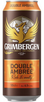 Пиво Grimbergen Double Ambree 0.5л ж/б
