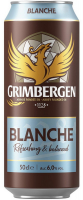Пиво Grimbergen Blanche світле пастеризоване 6% 0,5л ж/б