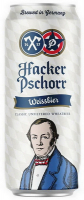 Пиво Hacker-Pschorr Weissbier світле нефільтроване 0,5л 5,5%