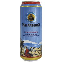 Пиво Hainnburg Hefeweizen ж/б 0.5л
