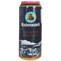 Пиво Hainnburg Schwarzbier ж/б 0.5л