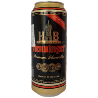 Пиво Henninger Premium темне ж/б 0,5л