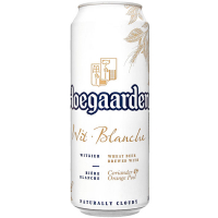 Пиво Hoegaarden біле світле ж/б 0,5л