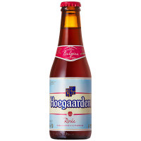 Пиво Hoegaarden rosee 0,25л c/б