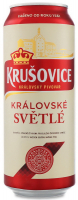 Пиво "Krusovice Kralovska" Світле фільтроване 4,2% 0,5л 