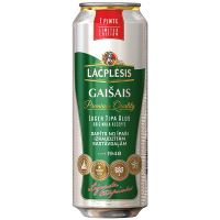Пиво Lacplesis Gaisais світле 0,5л ж/б
