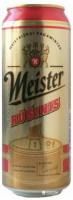 Пиво Meister Rusinis світле ж/б 0,5л