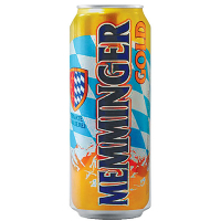 Пиво Memminger Gold світле ж/б 0,5л