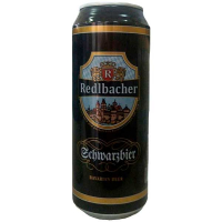 Пиво Redlbacher Schwarzbier темне ж/б 0.5л
