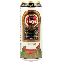 Пиво Strochen Domgold Schwarzbier ж/б 0,5л