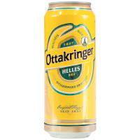 Пиво Ottakringer Helles світле ж/б 0,5л