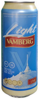 Пиво Vamberg Light світле з/б 0,5л