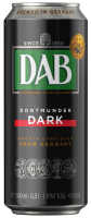 Пиво Dab темне фільтроване 4,9% ж/б 0,5л