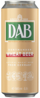 Пиво Dab світле пшеничне 4,8% ж/б 0,5л