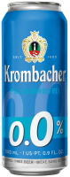 Пиво Krombacher б/а з/б 0,5л