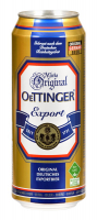 Пиво Oettinger Export світле фільтроване пастеризоване 5,4% ж/б 0,5л