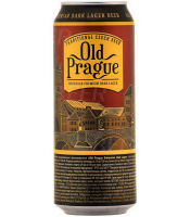 Пиво Old Prague Dark Lager Bohemian Premium Dark Lager темне фільтроване 4.4% ж/б 0,5л
