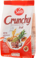 Пластівці Sante Crunchy вівсяні з фруктами 350г