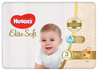 Підгузники Huggies Elite Soft 3 5-9 40шт