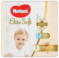 Підгузники Huggies Elite Soft 5 15-22кг 28шт
