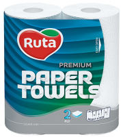 Рушник паперовий Ruta Premium  2 шари 2 рулони 