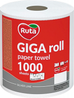 Рушники Ruta Giga roll паперові 3шар. 1000 шт.