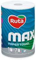 Рушники паперові рулонні Ruta Max Білий, 1 шт. 