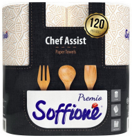 Рушники паперові рулонні Soffione Premio Chef Assist, 2 шт.