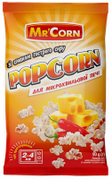 Попкорн Mc`Corn зі смаком гострого сиру для м/п 90г