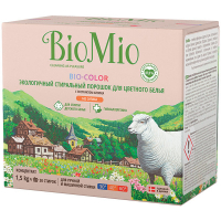 Пральний порошок екологічний гіпоалергенний для кольорових тканин Bio Mio Bio-Color, 1,5 кг